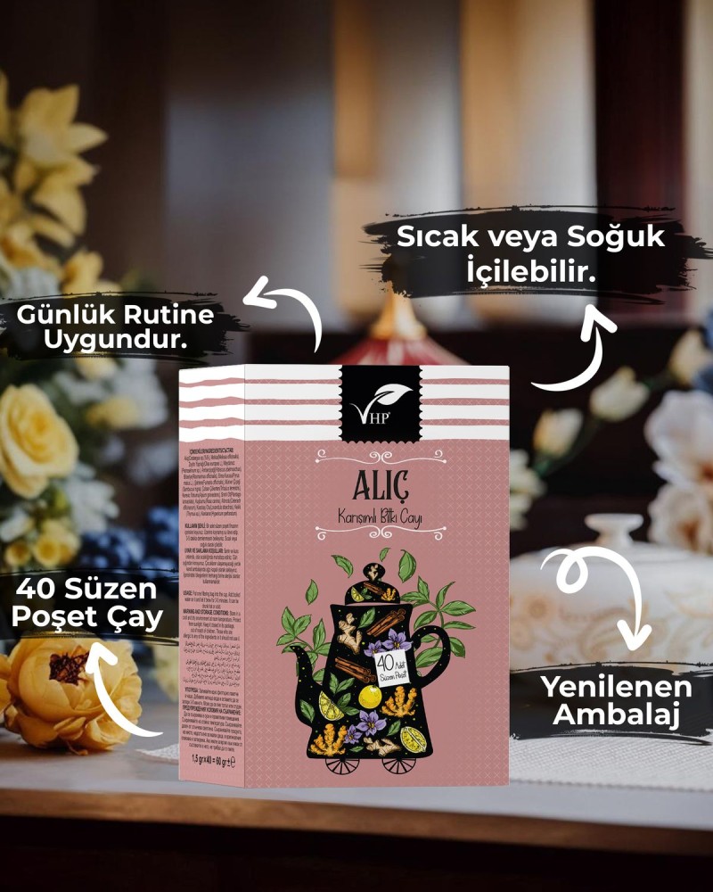 Alıçlı Poşet Çay 40lı 60 gr