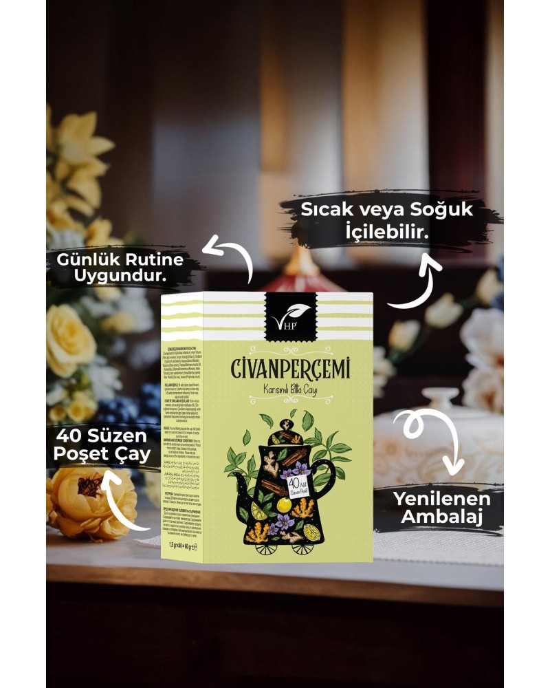 Civan Perçemli Poşet Çay 40 Lı 60 gr