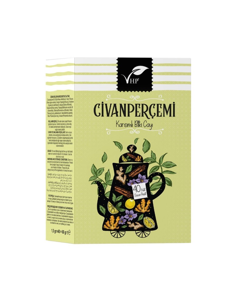 Civan Perçemli Poşet Çay 40 Lı 60 gr