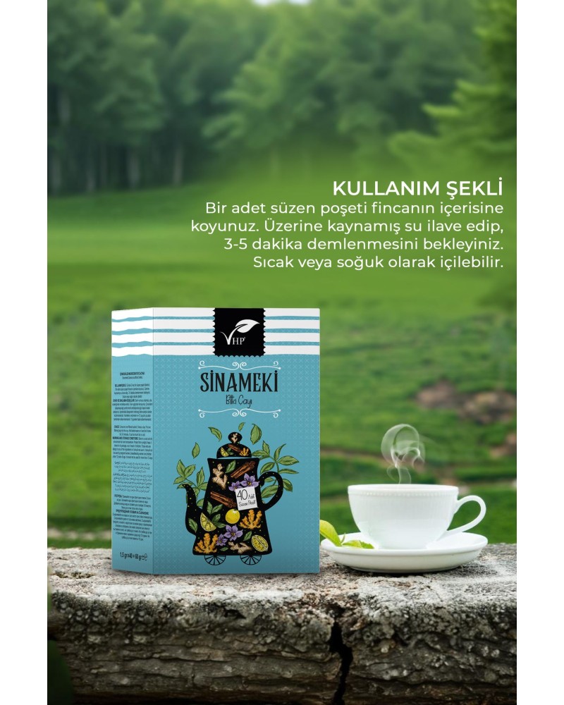 Sinameki Poşet Çay 40 Lı 60 gr