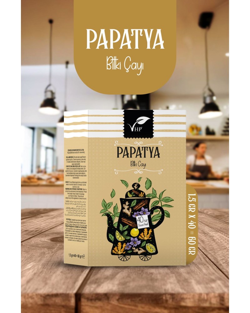 Papatya Poşet Çay 40 Lı 60 gr
