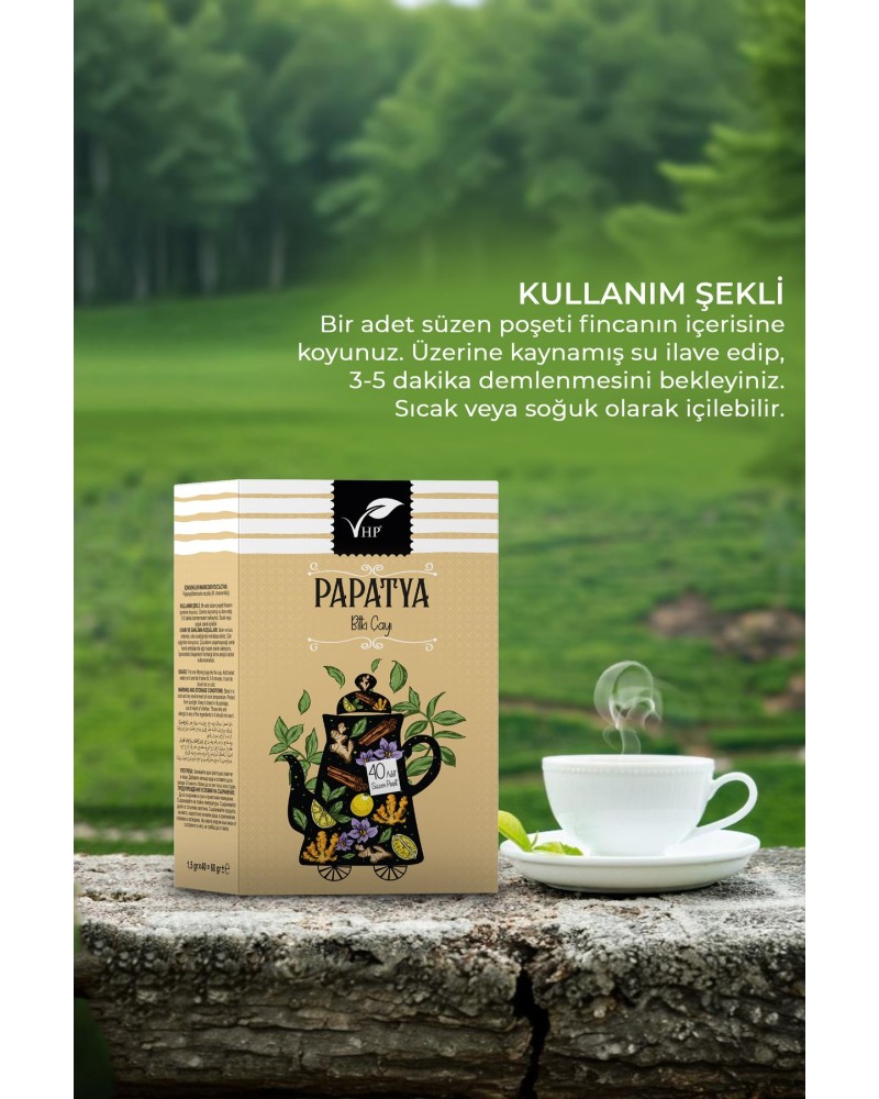 Papatya Poşet Çay 40 Lı 60 gr