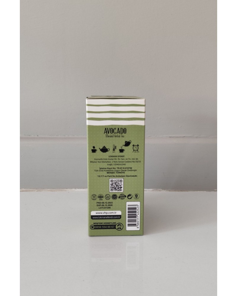 Avokadolu Poşet Çay 40 Lı 60 gr