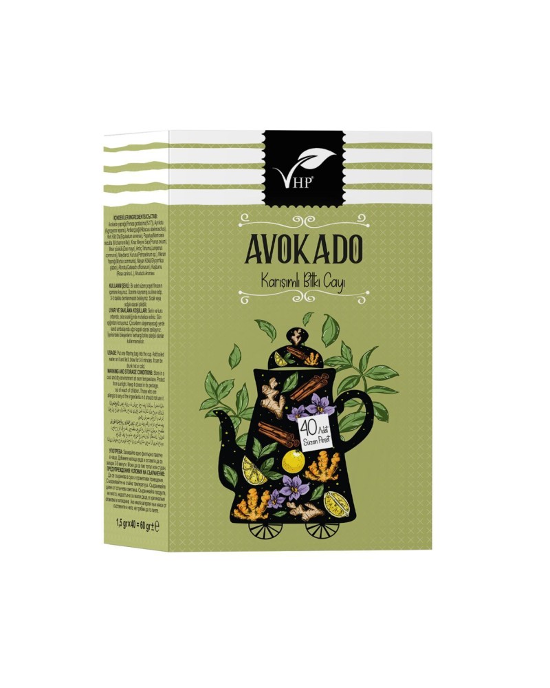 Avokadolu Poşet Çay 40 Lı 60 gr