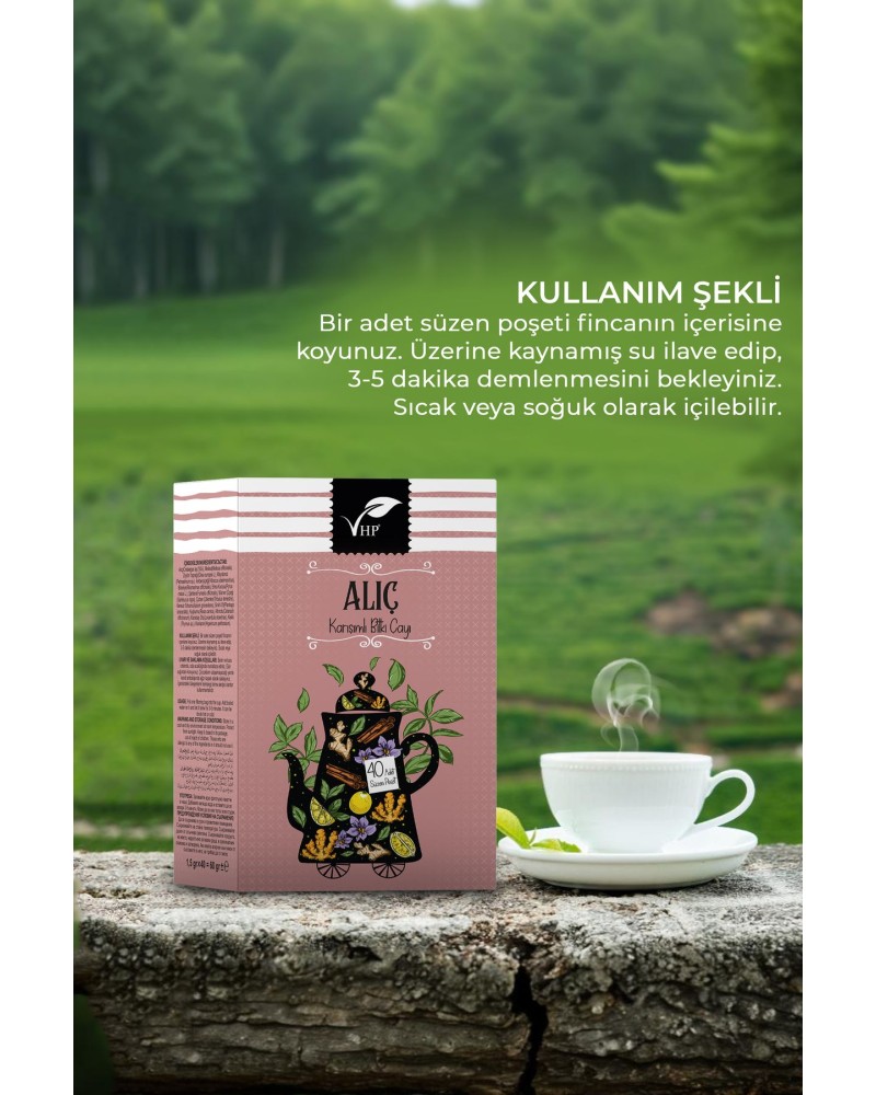 Alıçlı Poşet Çay 40lı 60 gr