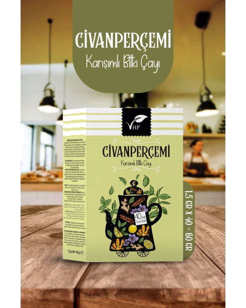 Civan Perçemli Poşet Çay 40 Lı 60 gr