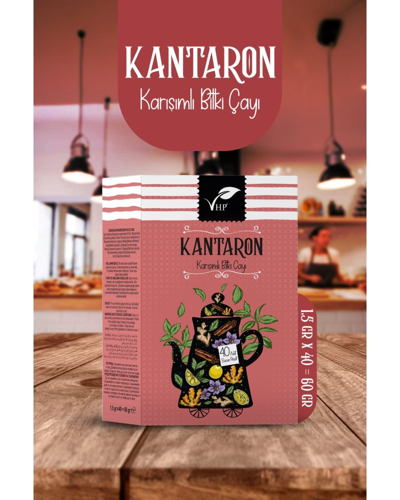 Kantaronlu Poşet Çay 40 Lı 60 gr
