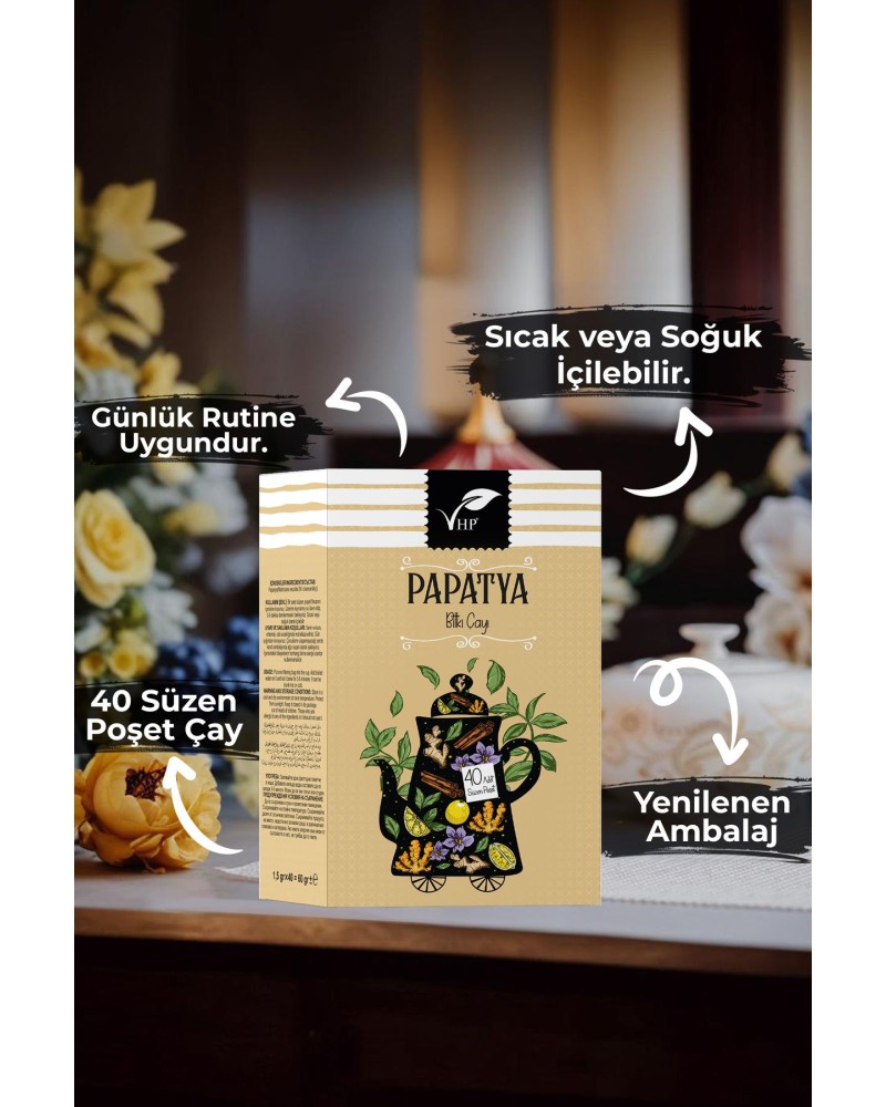 Papatya Poşet Çay 40 Lı 60 gr