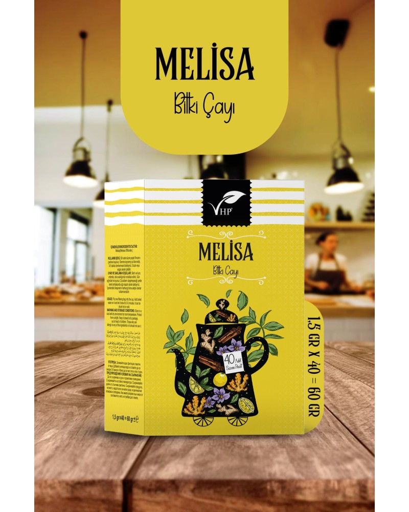 Melisa Bitki Poşet Çay 40 Lı 60 gr