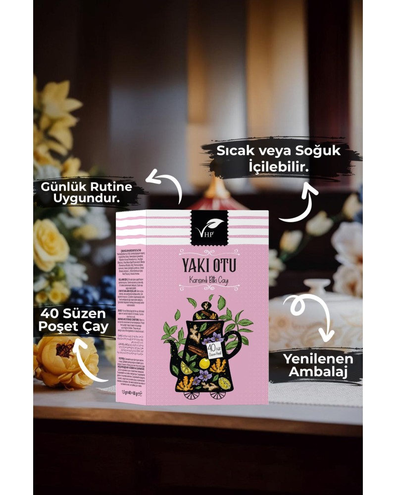 Yakıotlu Poşet Çay 40 Lı 60 gr