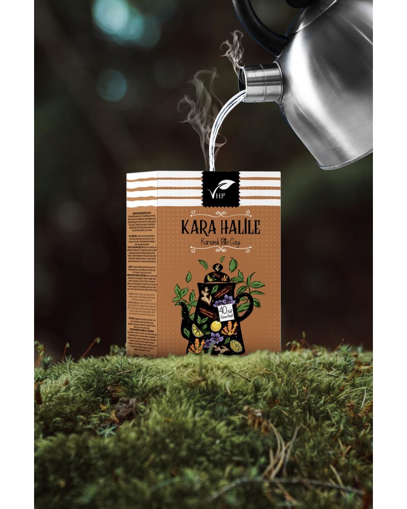 Kara Halileli Poşet Çay 40 Lı 60 gr