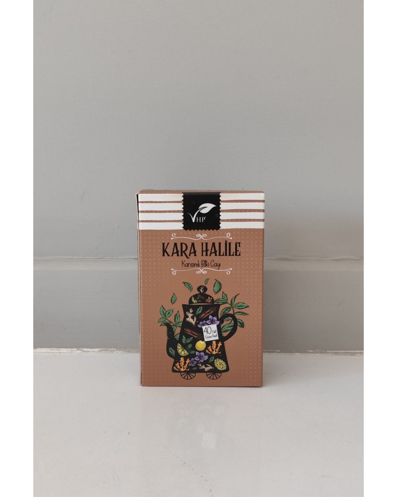 Kara Halileli Poşet Çay 40 Lı 60 gr