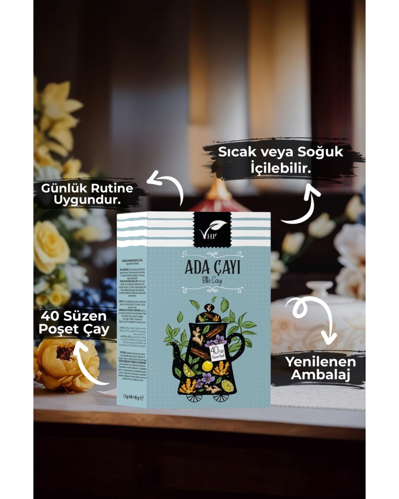 Adaçayı Poşet Çay 40lı 60 gr