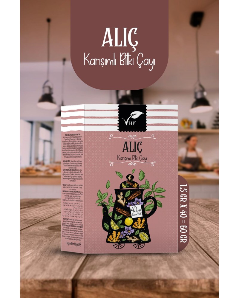 Alıçlı Poşet Çay 40lı 60 gr