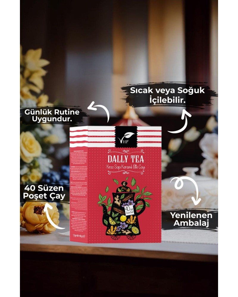 Dally Tea Poşet Çay 40 Lı 60 gr