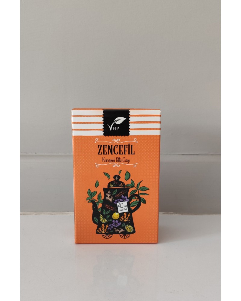Zencefilli Poşet Çay 40 Lı 60 gr