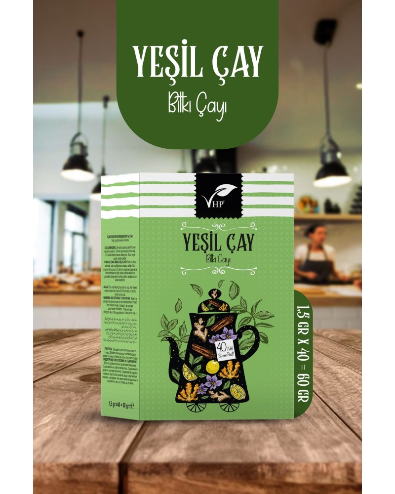 Yeşilçay Poşet Çay 40 Lı