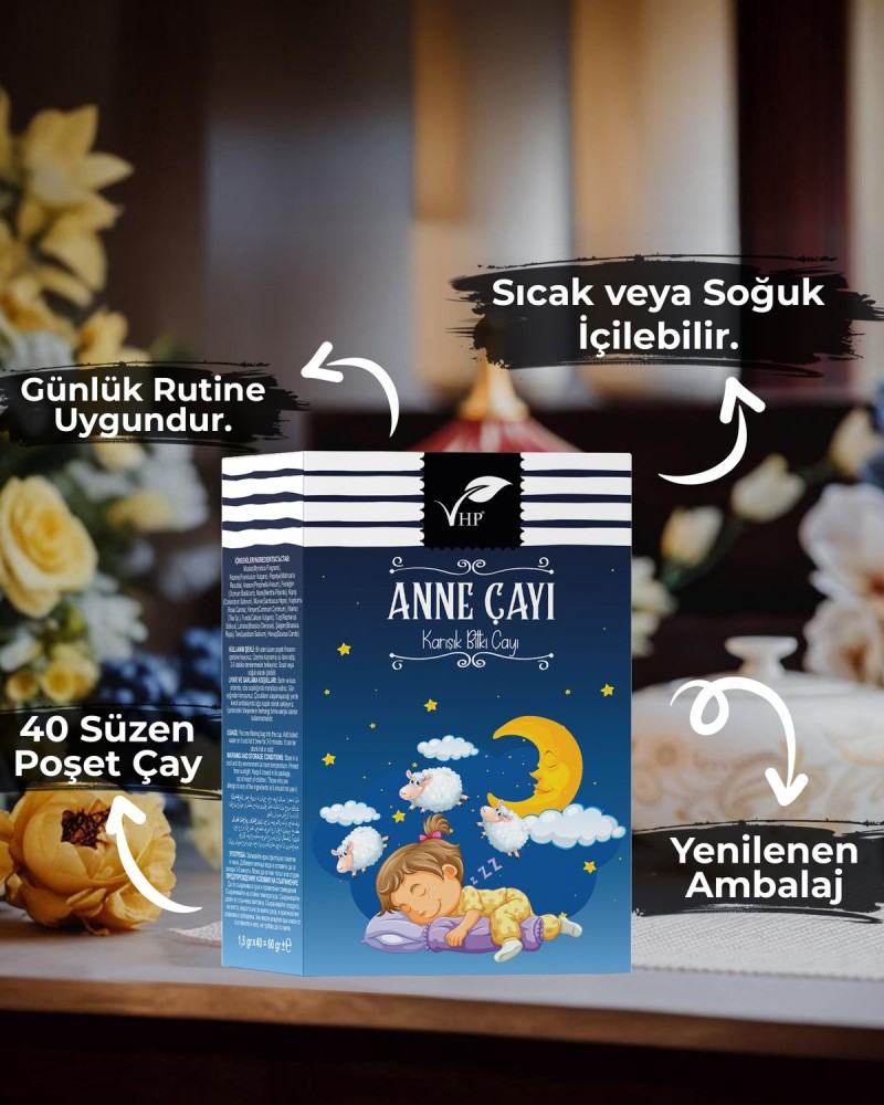 Anne Çayı Poşet Çay 40 Lı 60 gr