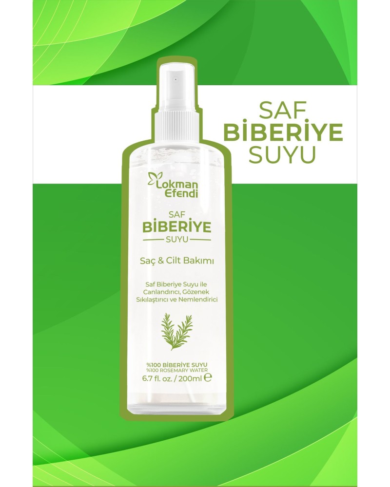 Biberiye Saç Bakım Suyu 200 ml