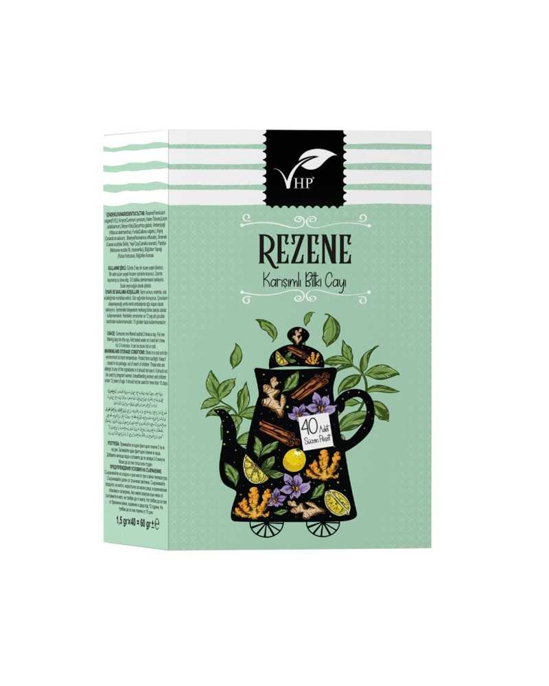 Rezeneli Poşet Çay 40 Lı 60 gr