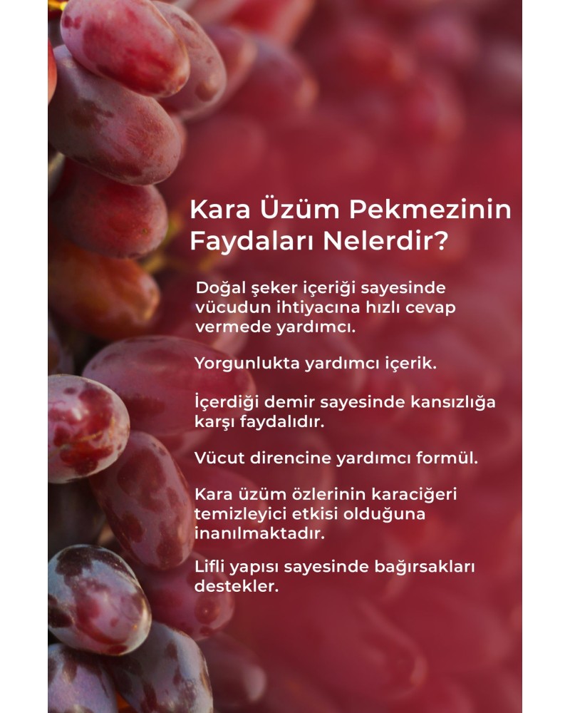 Kara Üzüm Pekmezi 700 gr