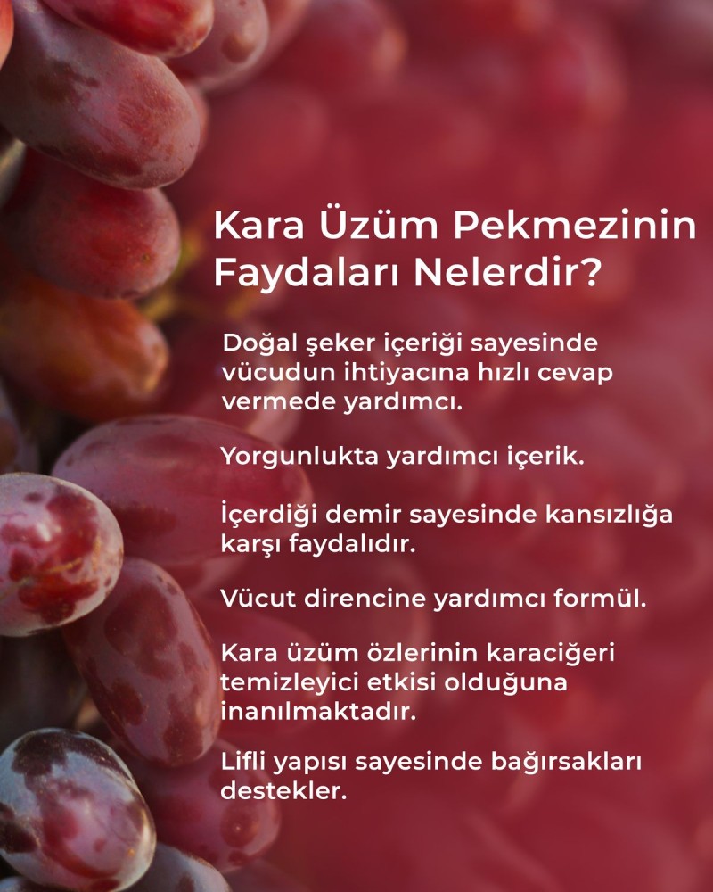 Kara Üzüm Pekmezi 700 gr