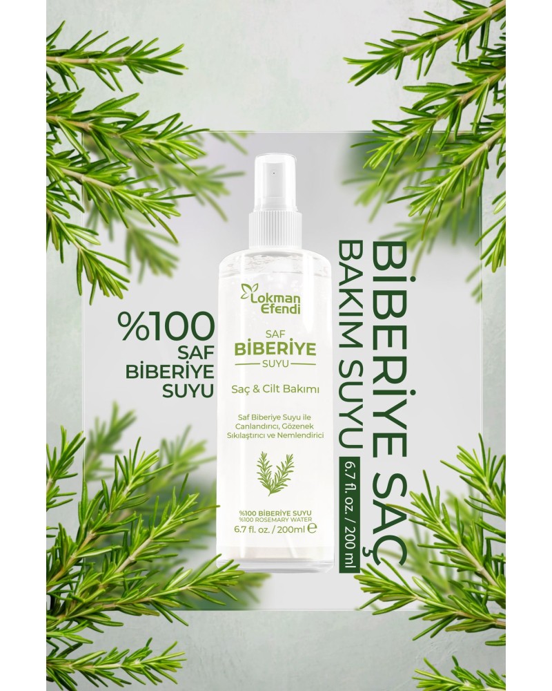 Biberiye Saç Bakım Suyu 200 ml