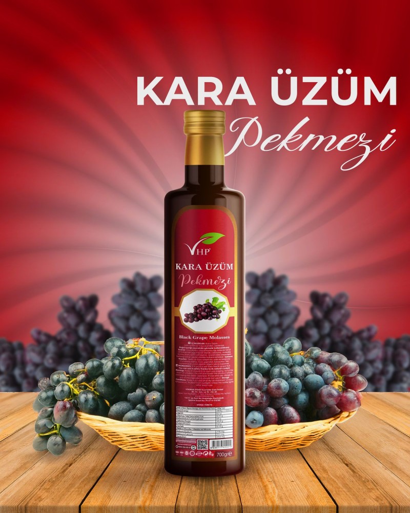 Kara Üzüm Pekmezi 700 gr