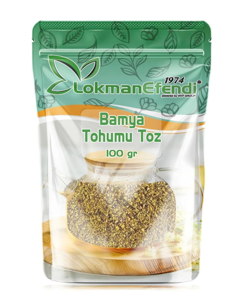Lokman Efendi Bamya Tohumu Toz 100 gr