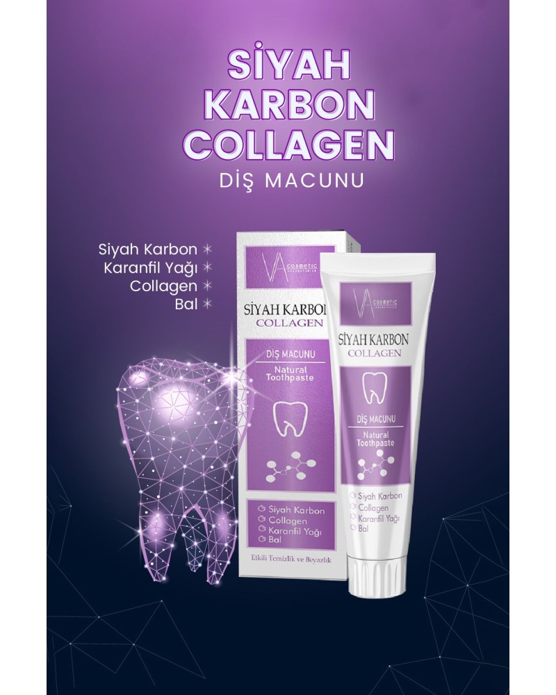 Aktif Karbon Beyazlatıcı Diş Macunu 100ml