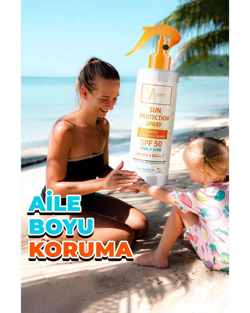 VA COSMETIC GÜNEŞ KORUYUCU SPREY 200 ML