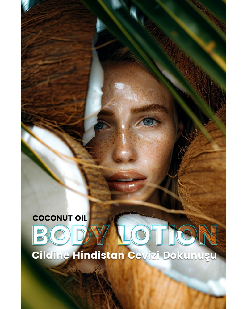 Coconut Oil Body Lotion / Hindistan Cevizi Yağı Vücut Losyonu 200 ml