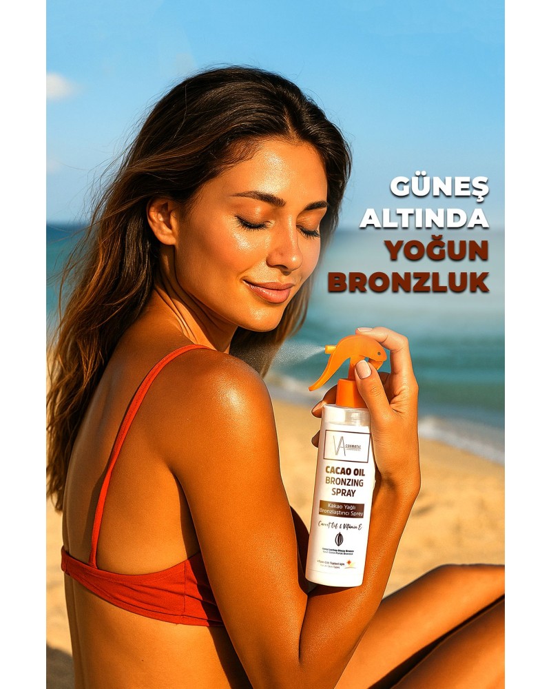 Kakao Yağlı Bronzlaştırıcı Sprey 200 ml
