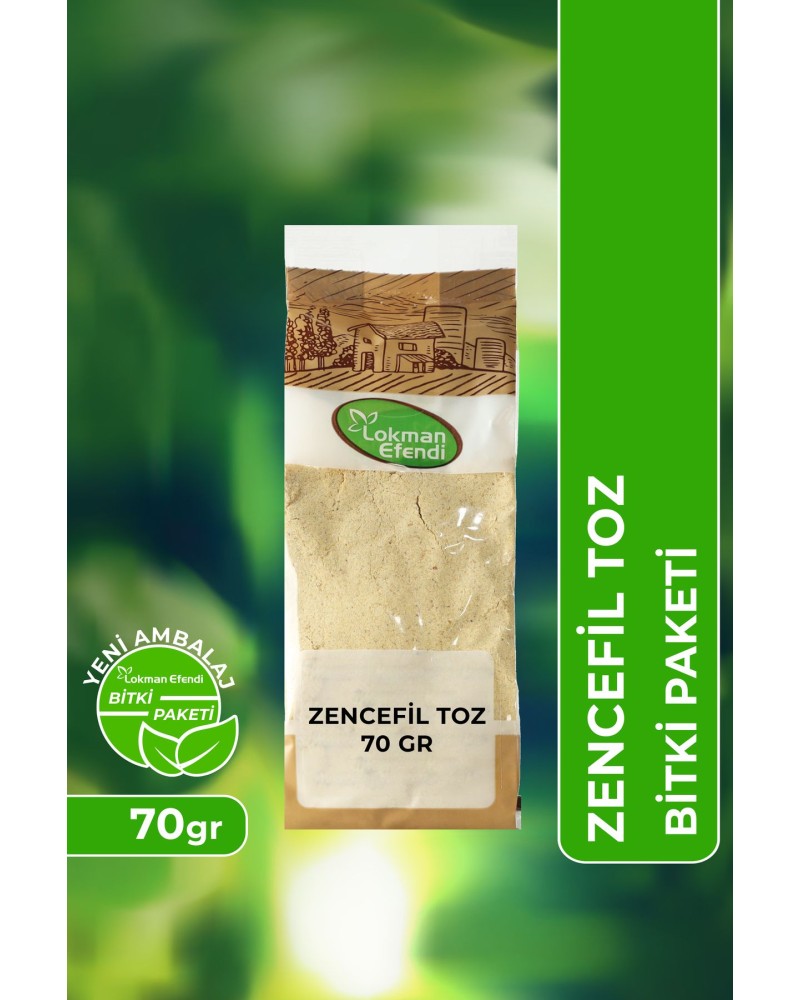 Zencefil Toz 70 gr