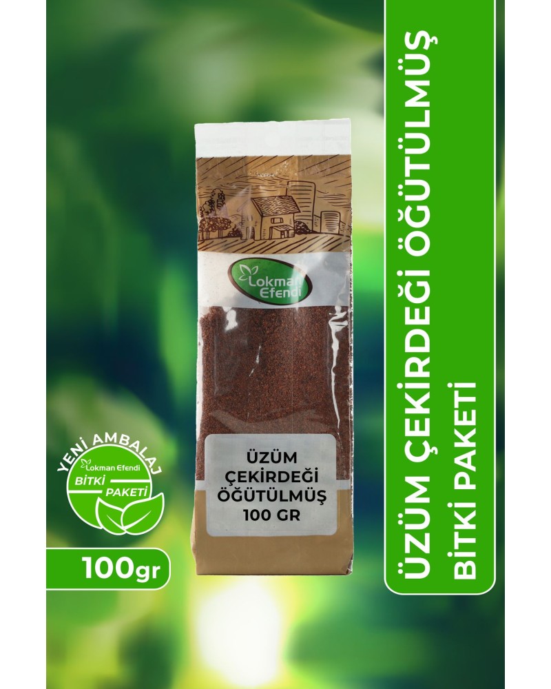 Üzüm Çekirdeği Öğütülmüş 100 gr