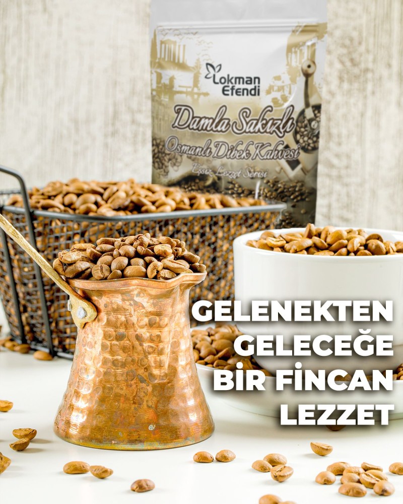 Damla Sakızlı Osmanlı Dibek Kahvesi 200 gr