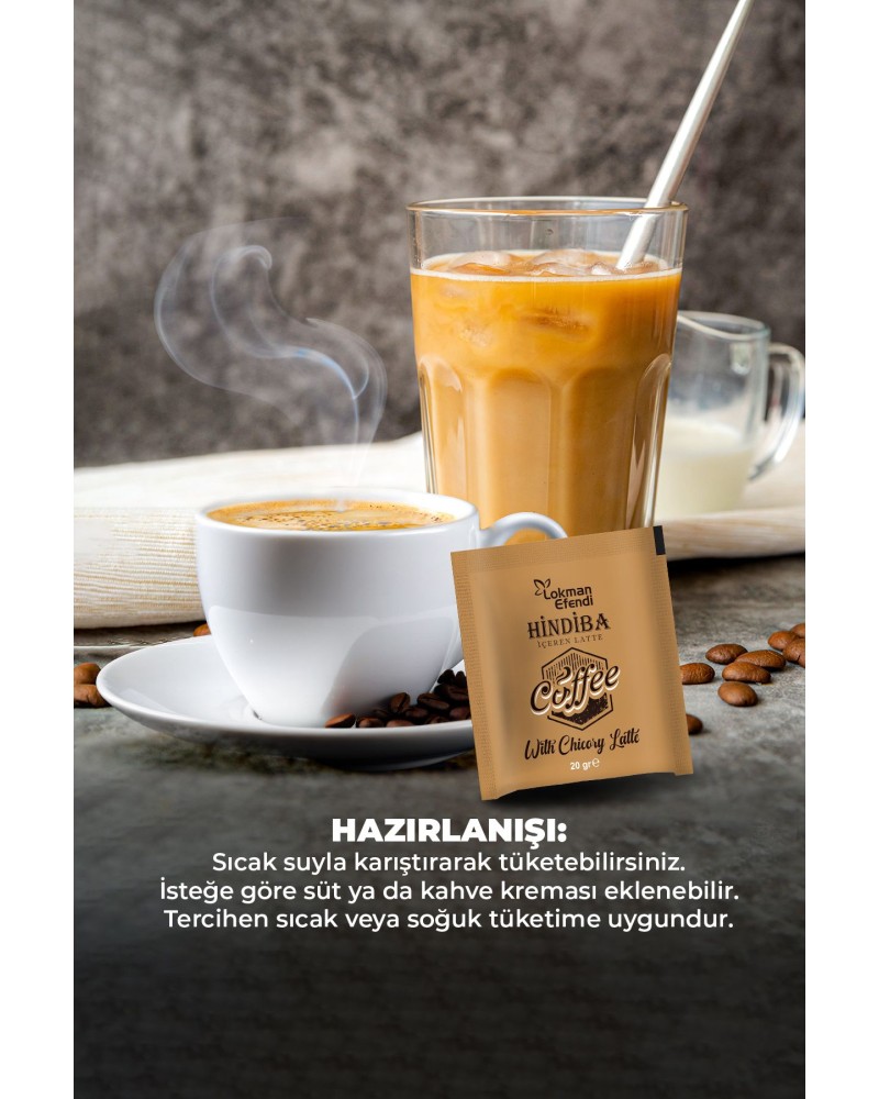 Hindiba Içeren Latte 400 gr - Güneş Kremi Hediye