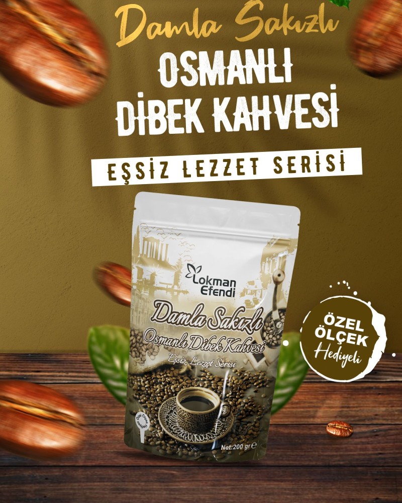 Damla Sakızlı Osmanlı Dibek Kahvesi 200 gr