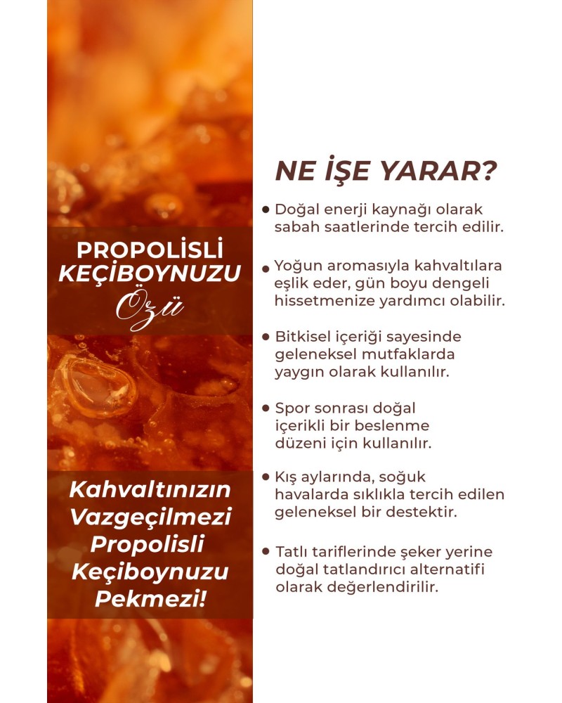 Propolisli Keçiboynuzu Özü 350 gr