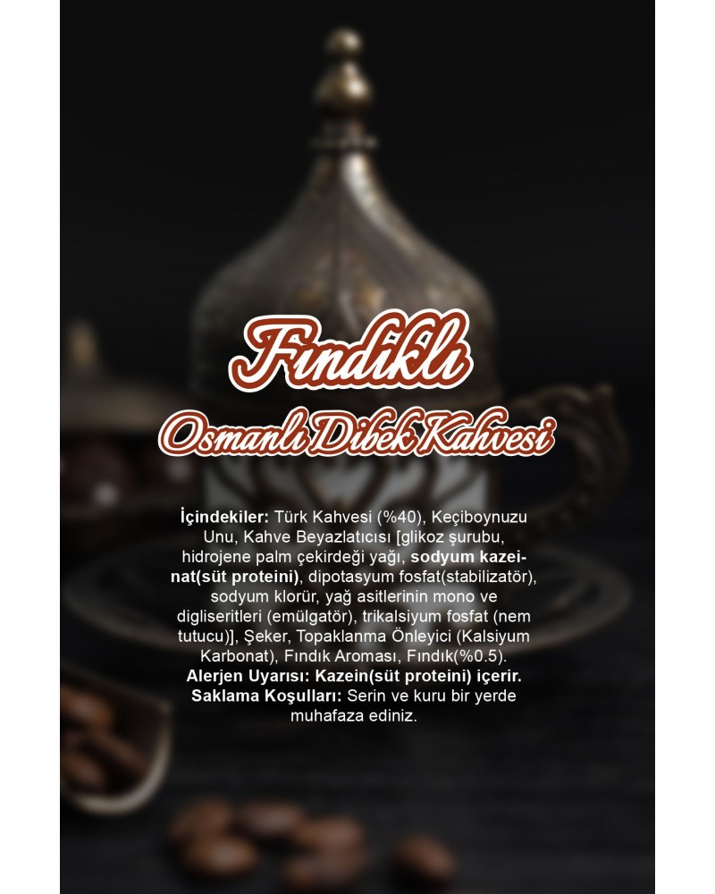 Fındıklı Osmanlı Dibek Kahvesi 200 gr