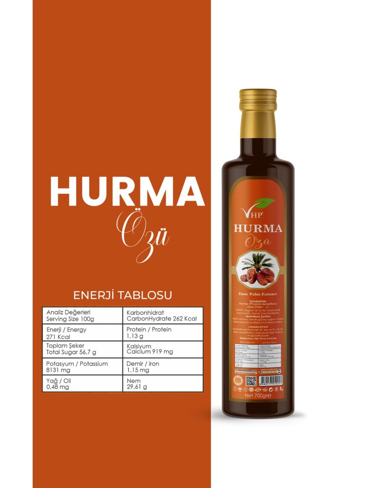 Hurma Özü 700 gr