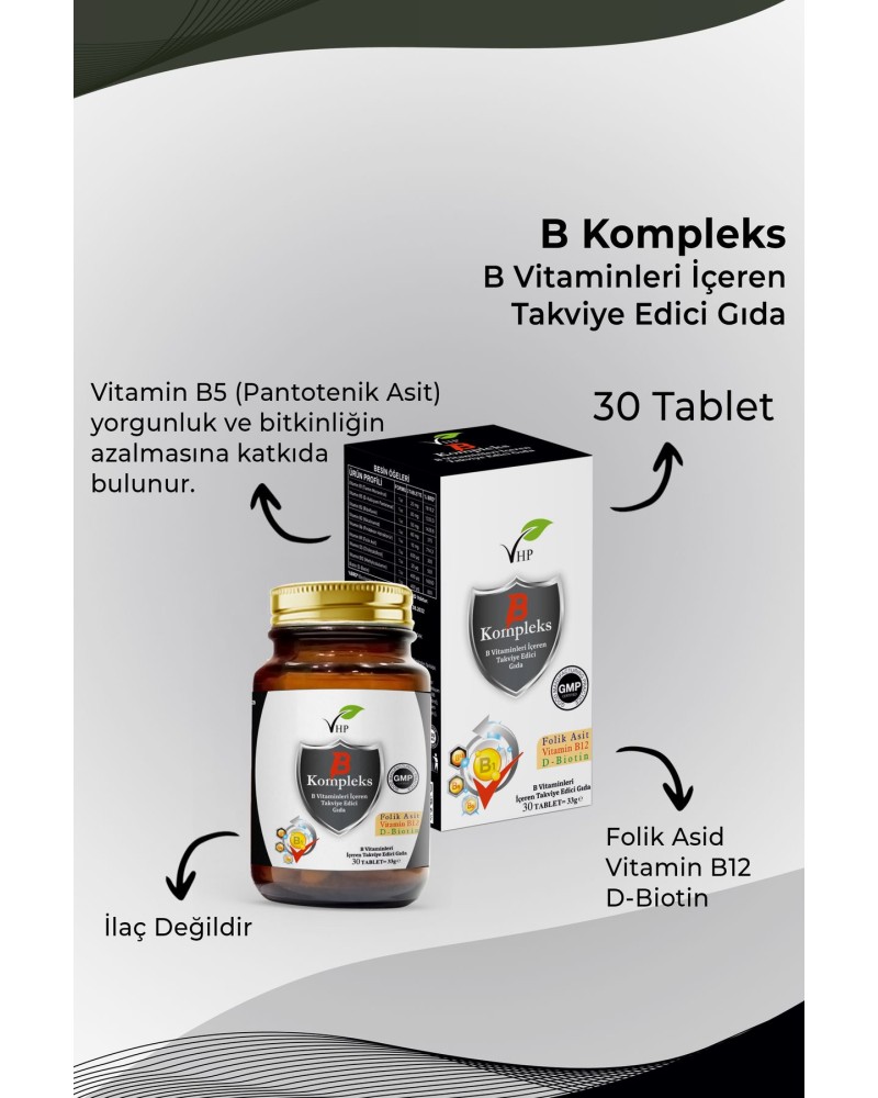B Kompleks 30 Tablet