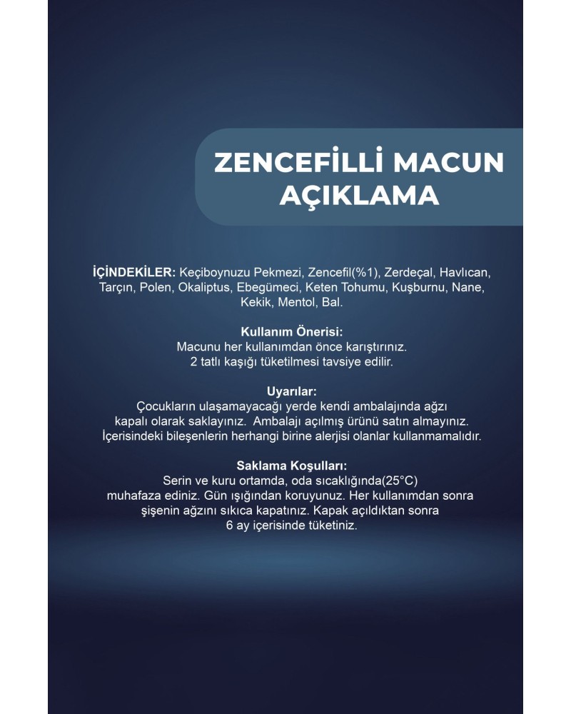 Zencefilli Macun