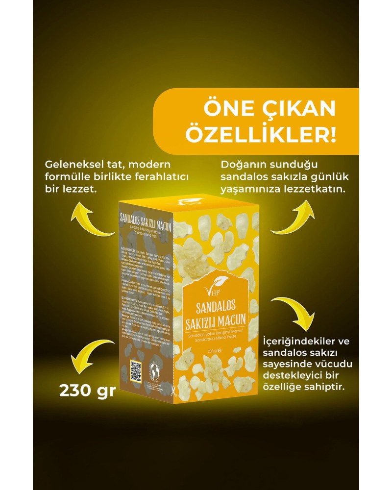 Sandalos Sakızlı Macun 230 gr