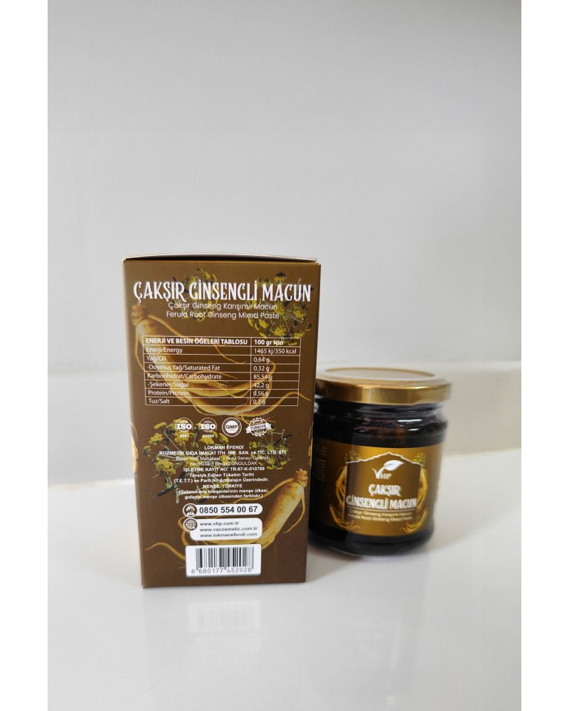 Çakşır Ginsengli Macun 230 gr