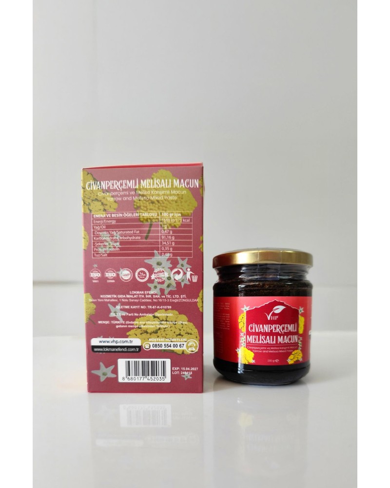 Civanperçemli Melisalı Macun 230 gr