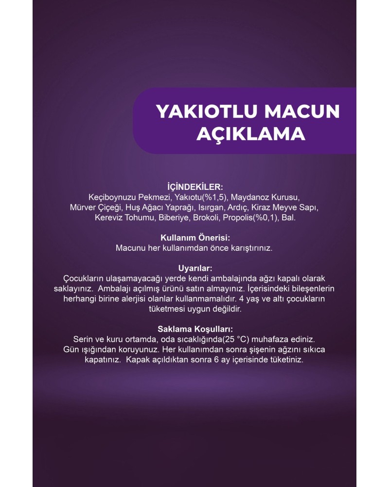 Yakıotlu Macun