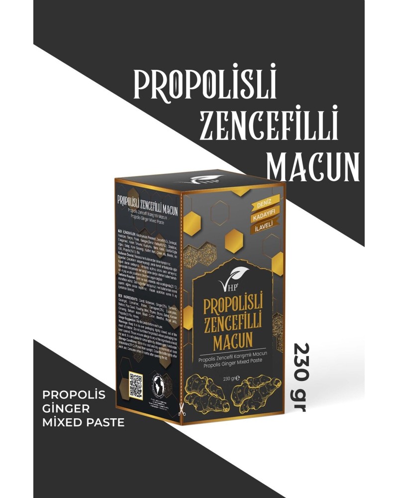 Propolisli Zencefilli Macun 230 gr