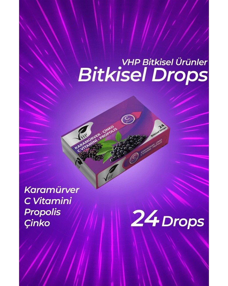 Karamürverli Bitkisel Drops 60 gr