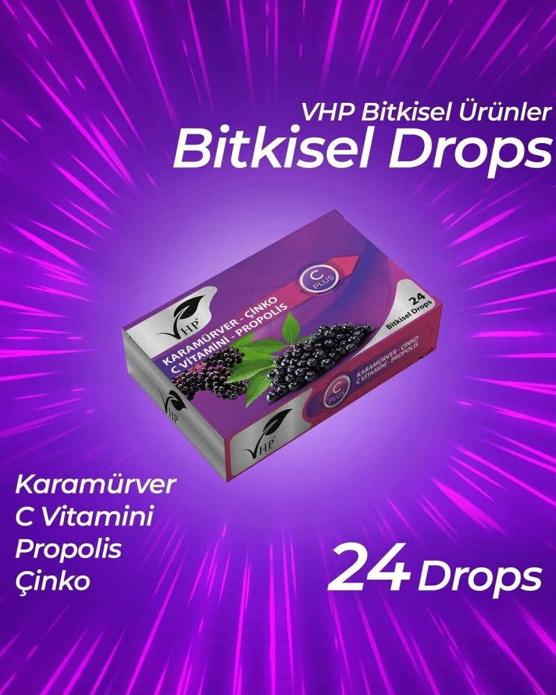 Karamürverli Bitkisel Drops 60 gr
